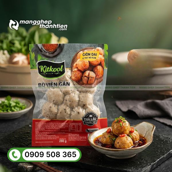 Bao b&igrave; đựng b&ograve; vi&ecirc;n bền chắc d&ugrave;ng cho thực phẩm đ&ocirc;ng lạnh
