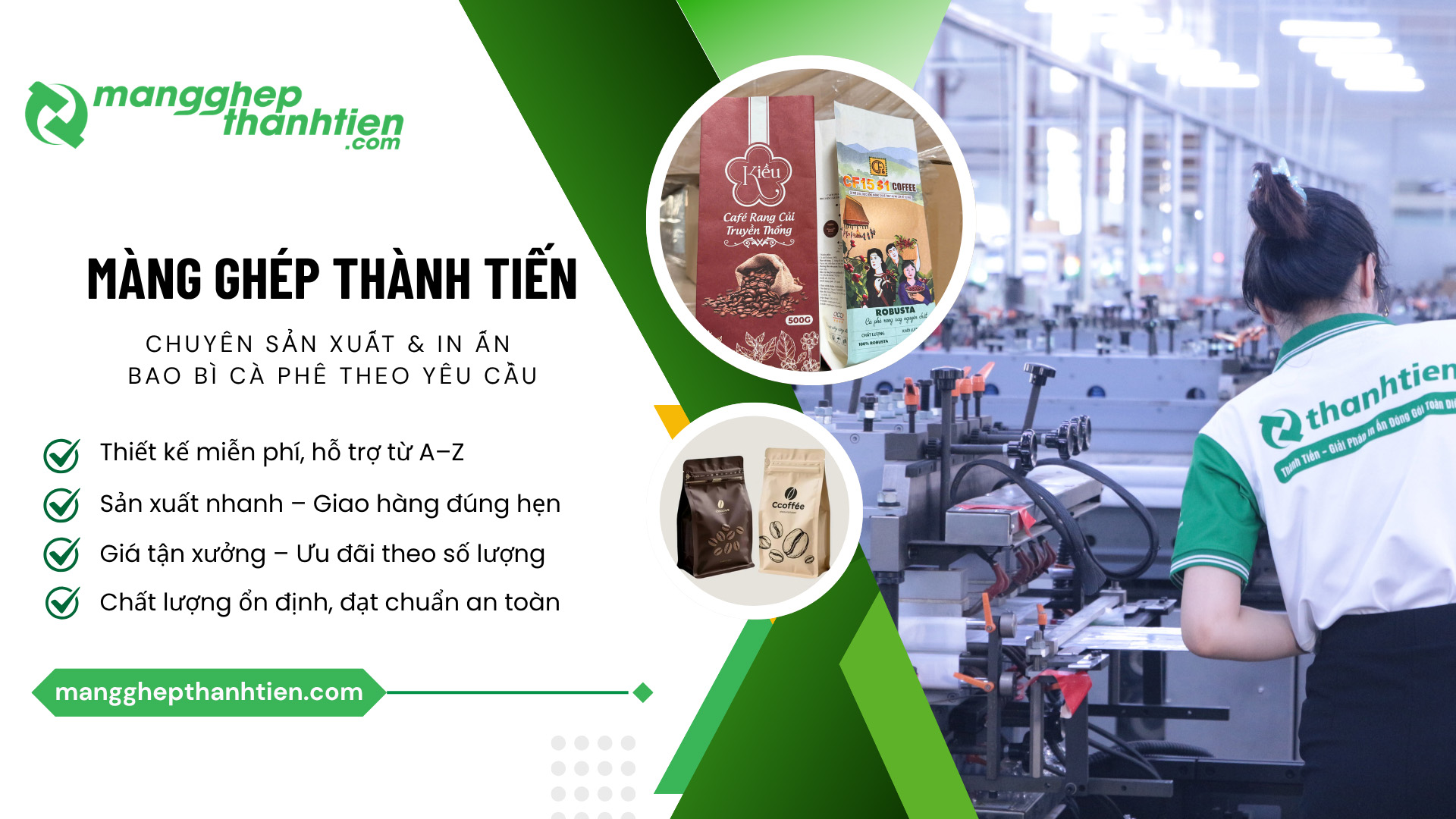 M&agrave;ng Gh&eacute;p Th&agrave;nh Tiến chuy&ecirc;n in ấn bao b&igrave; v&agrave; phế gi&aacute; rẻ