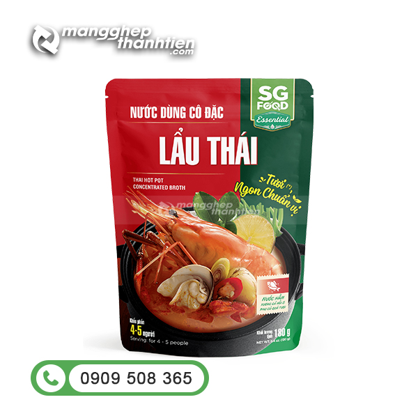 Gh&eacute;p m&agrave;ng sản xuất t&uacute;i zip đựng nước l&egrave;o
