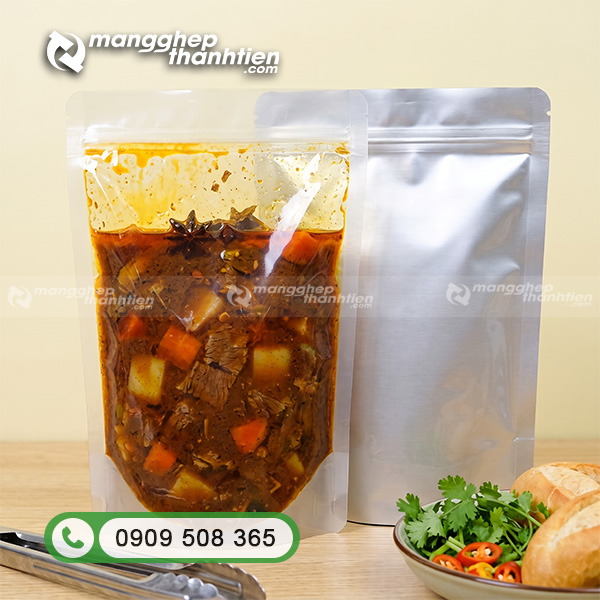 T&uacute;i zip đựng nước d&ugrave;ng phở, b&uacute;n b&ograve; v&agrave; hủ tiếu