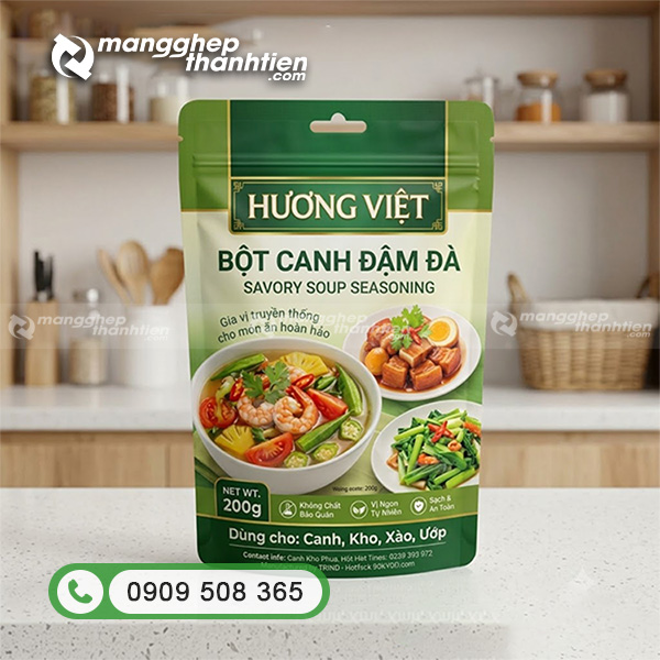 Bao b&igrave; bột canh cao cấp