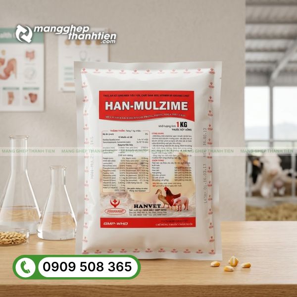 Bao b&igrave; đ&oacute;ng g&oacute;i thuốc th&uacute; y gh&eacute;p m&agrave;ng chống ẩm