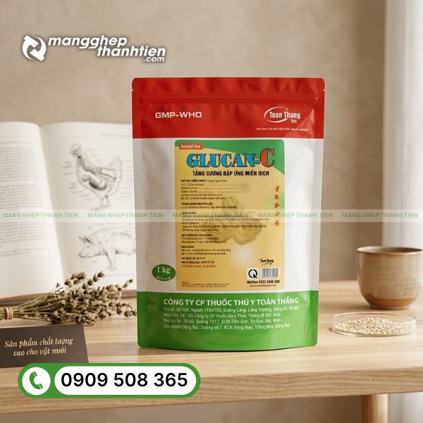 Mẫu bao b&igrave; thuốc th&uacute; y thiết kế đẹp