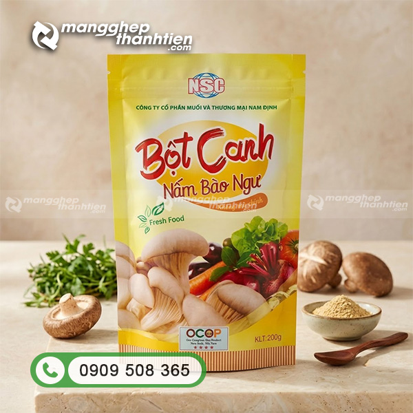 Mẫu t&uacute;i &eacute;p đựng bột canh đẹp