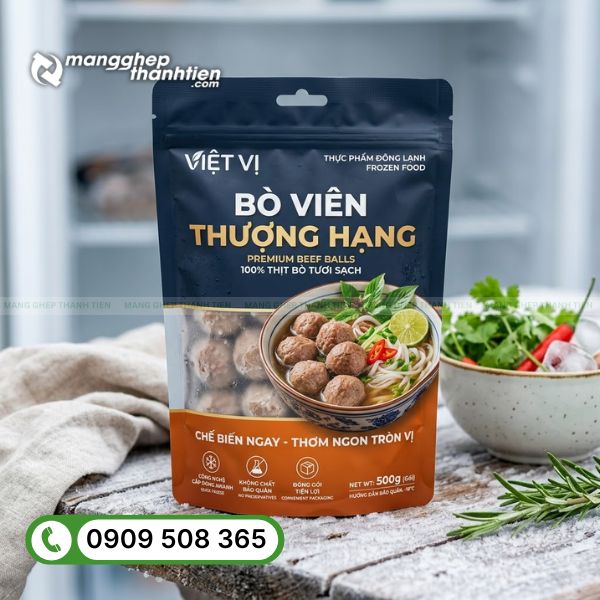 T&uacute;i đựng b&ograve; vi&ecirc;n chất liệu bền d&ugrave;ng cho thực phẩm