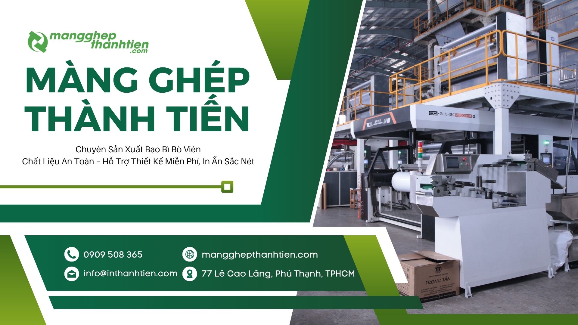 Xưởng in bao b&igrave; b&ograve; vi&ecirc;n theo y&ecirc;u cầu tại tphcm