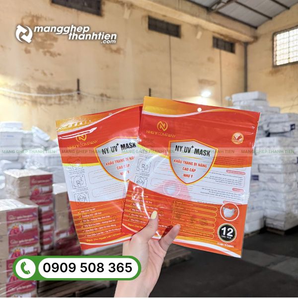 Bao b&igrave; khẩu trang y tế chất lượng cao, chống ẩm tốt