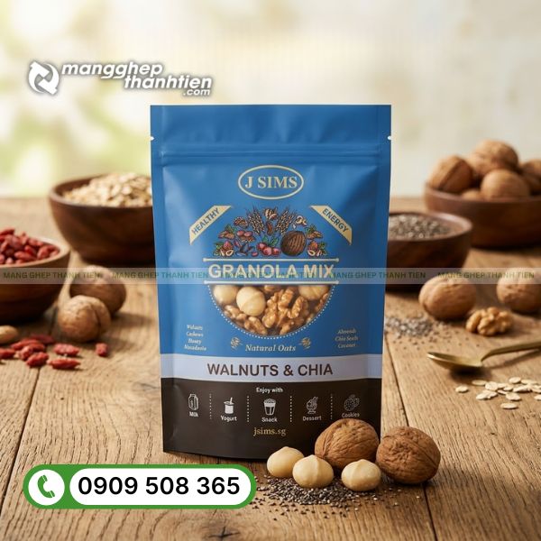Mẫu bao b&igrave; hạt dinh dưỡng đẹp hiện đại