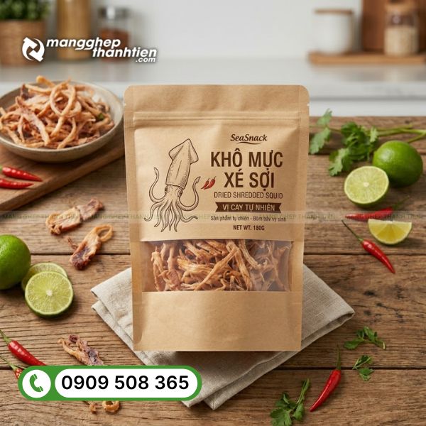 T&uacute;i đựng kh&ocirc; mực tiện lợi, đa dạng k&iacute;ch thước