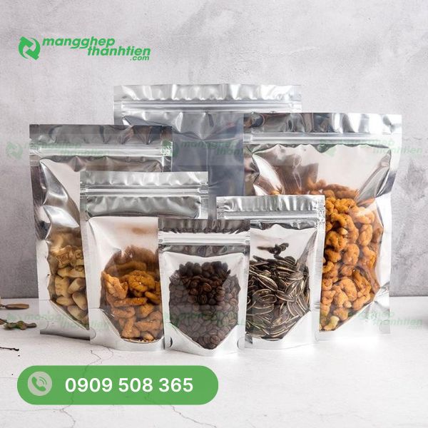 Túi zipper bạc giá tốt tại TPHCM – Màng Ghép Thành Tiến