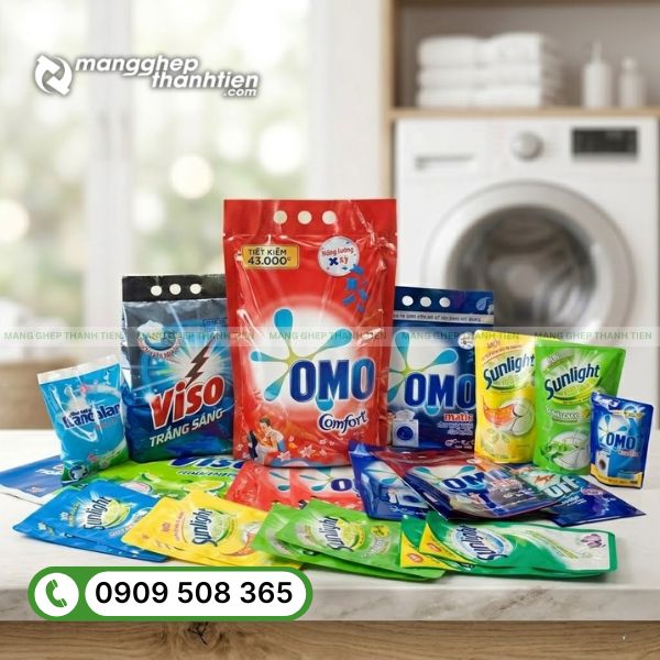 Bao b&igrave; m&agrave;ng gh&eacute;p đựng bột giặt chống ẩm hiệu quả