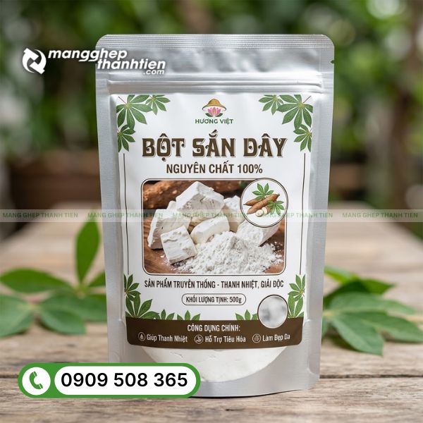 Chất liệu bao b&igrave; bột sắn d&acirc;y PET PE v&agrave; m&agrave;ng nh&ocirc;m