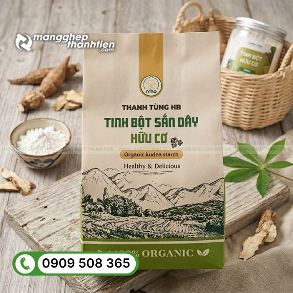 In bao b&igrave; đựng bột sắn d&acirc;y theo y&ecirc;u cầu tại xưởng