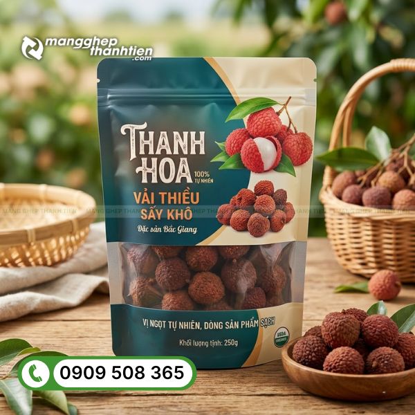 In bao bì vải sấy khô sắc nét tại xưởng sản xuất
