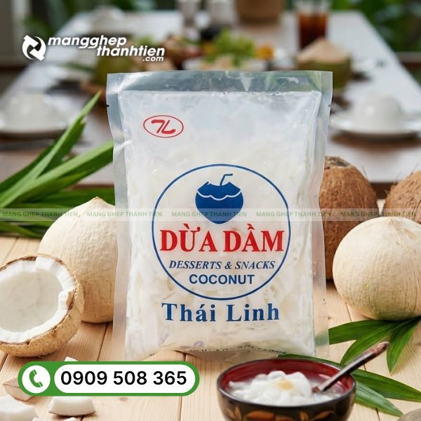 In túi đựng chè ngọt theo yêu cầu, bao bì sắc nét, chuyên nghiệp