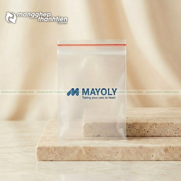 T&uacute;i zip chỉ đỏ gi&aacute; rẻ đa dạng k&iacute;ch thước tại TPHCM