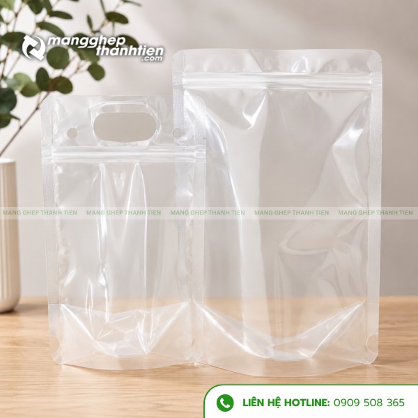 T&uacute;i zip trong đ&aacute;y đứng thiết kế sang trọng