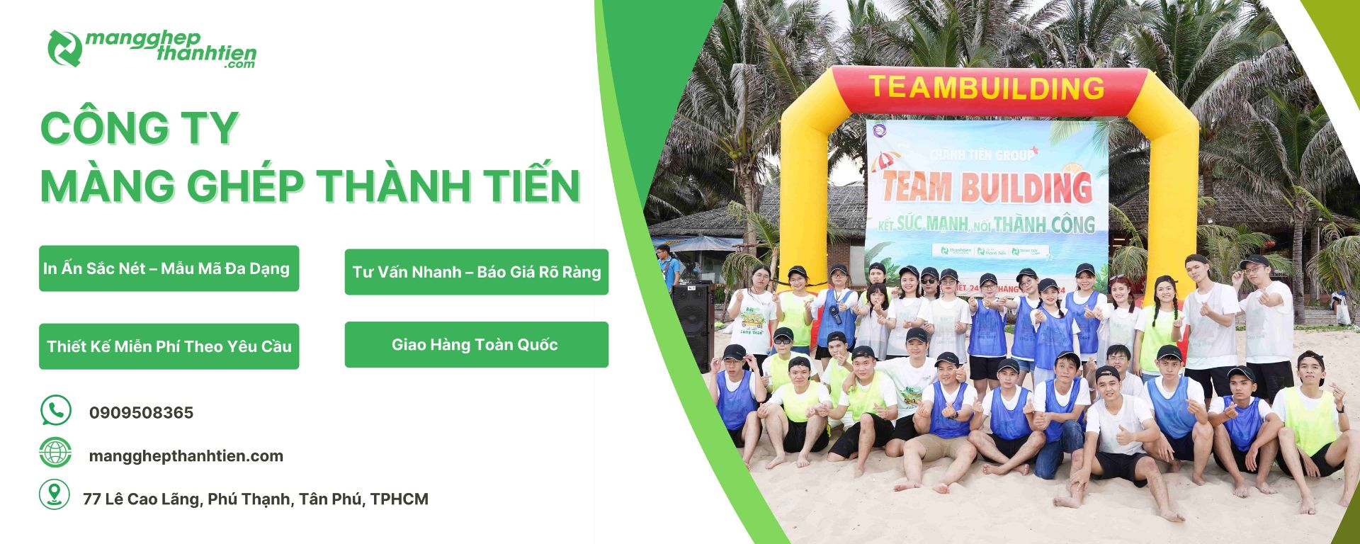 C&ocirc;ng ty M&agrave;ng Gh&eacute;p Th&agrave;nh Tiến