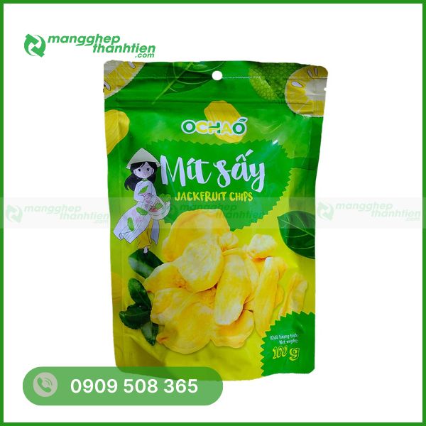Bao bì màng ghép đựng mít sấy