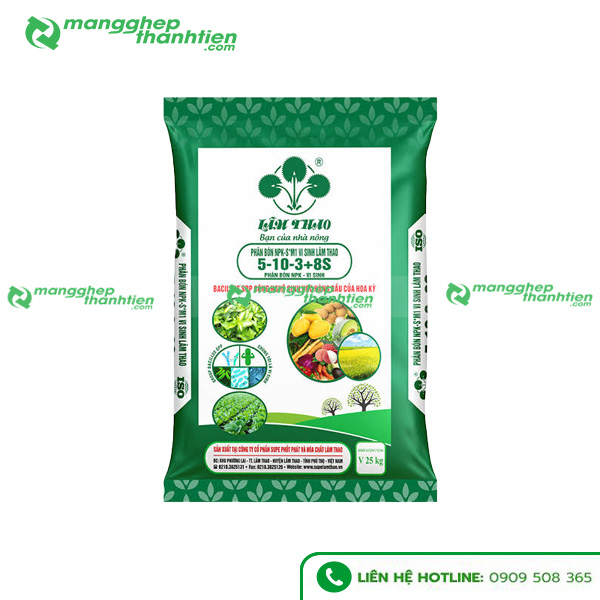 Bao b&igrave; ph&acirc;n b&oacute;n vi sinh cấu tạo m&agrave;ng gh&eacute;p đa lớp