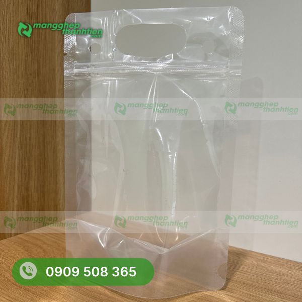 Bao bì zipper trong suốt giá rẻ
