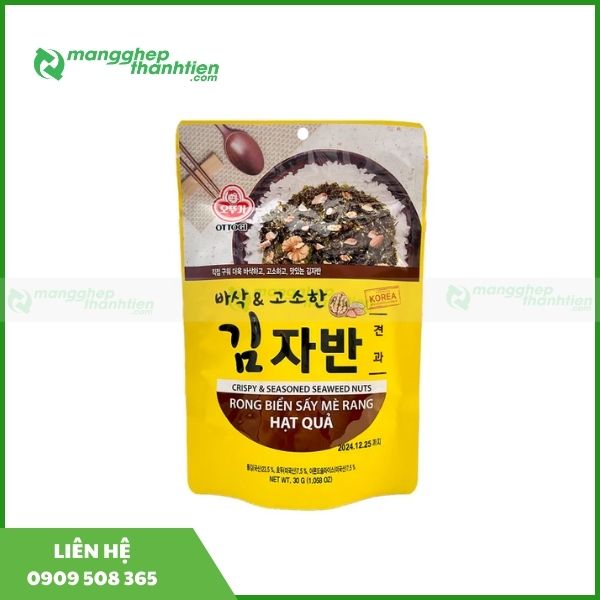 n bao bì rong biển sấy sắc nét 