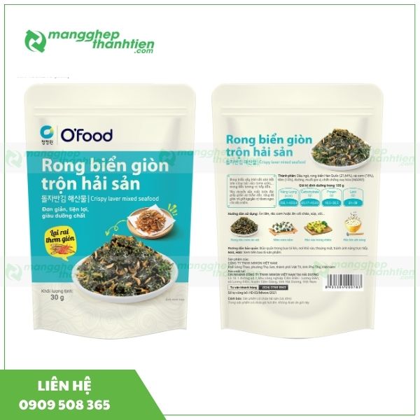  Thông tin in ấn trên bao bì rong biển 