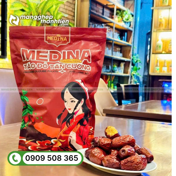Bao bì đựng táo đỏ chống oxy hóa, giữ màu sắc và hương vị tự nhiên