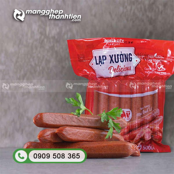 Loại bao b&igrave; lạp xưởng phổ biến tại c&aacute;c cửa h&agrave;ng b&aacute;n lẻ v&agrave; si&ecirc;u thị