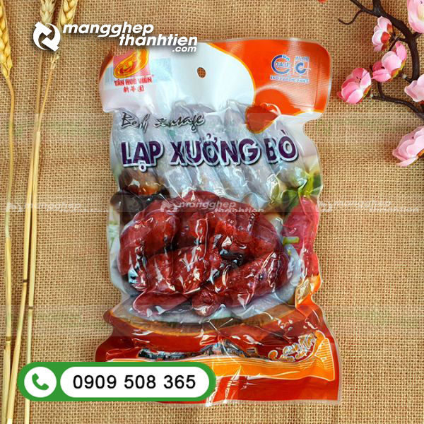 Bao b&igrave; lạp xưởng in theo y&ecirc;u cầu