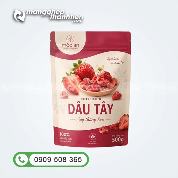 T&uacute;i zipper đựng d&acirc;u sấy thăng hoa in ấn sắc n&eacute;t