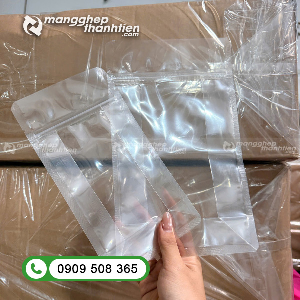 T&uacute;i zip trong suốt đựng d&acirc;u t&acirc;y sấy thăng hoa&nbsp;