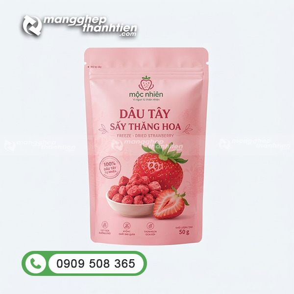 T&uacute;i zip đựng d&acirc;u sấy thăng hoa đ&oacute;ng mở tiện lợi