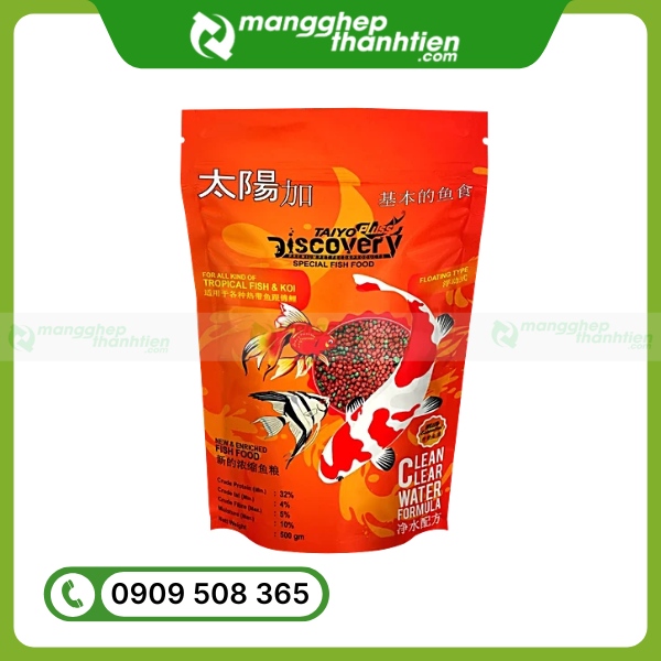  Chất liệu bao b&igrave; phổ biến d&ugrave;ng cho thức ăn c&aacute; cảnh 