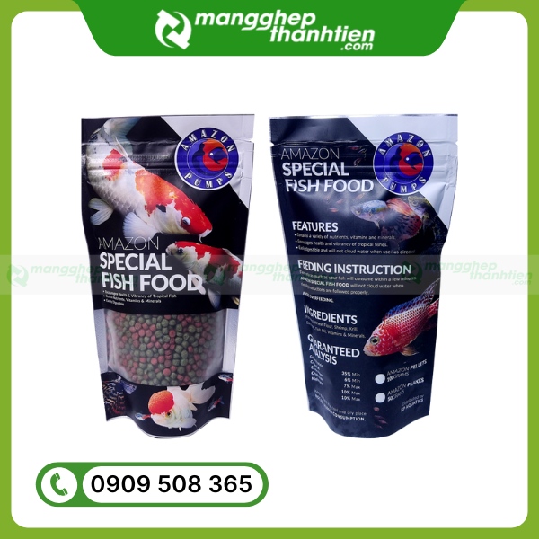 Mẫu bao b&igrave; thức ăn c&aacute; cảnh đẹp