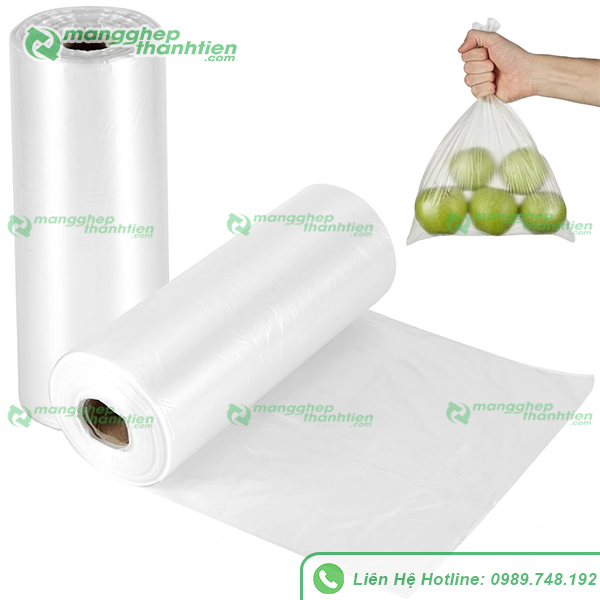 T&uacute;i nilon cuộn đục lỗ theo y&ecirc;u cầu