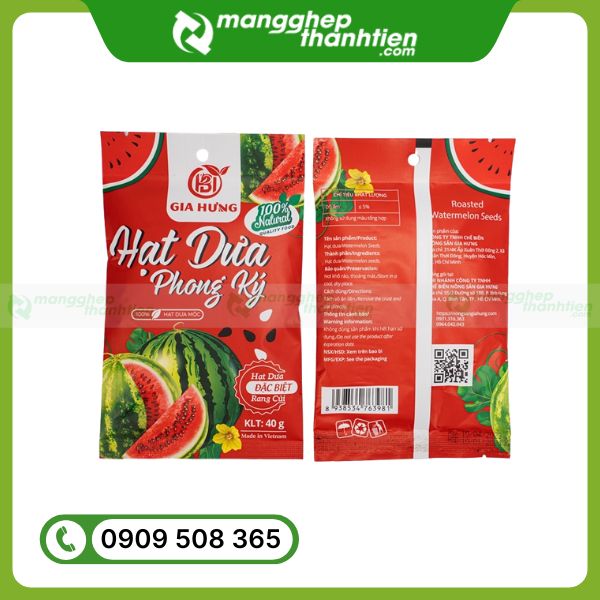 T&uacute;i h&agrave;n lưng đựng hạt dưa