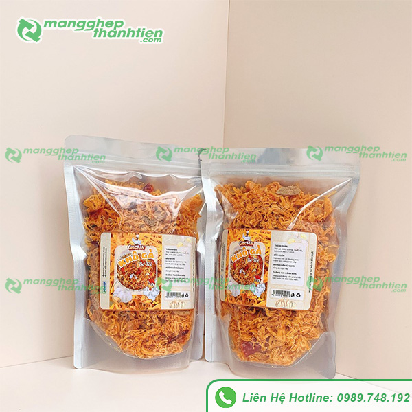 K&iacute;ch thước t&uacute;i zip đựng kh&ocirc; g&agrave; theo khối lượng sản phẩm đ&oacute;ng g&oacute;i