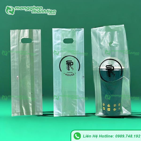 T&uacute;i xếp h&ocirc;ng in logo thương hiệu