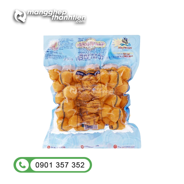 mẫu túi cá viên chiên