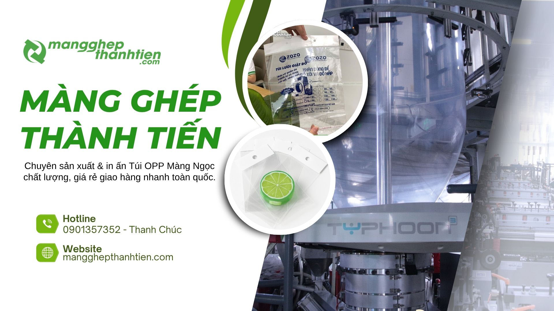 Cơ Sở Sản Xuất & In T&uacute;i OPP Theo Y&ecirc;u Cầu Tại TPHCM