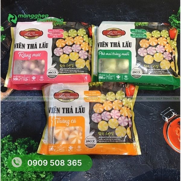 Bao b&igrave; thực phẩm đ&ocirc;ng lạnh an to&agrave;n