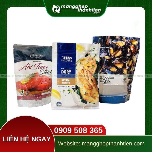 Mẫu bao b&igrave; thủy sản đẹp, in ấn sắc n&eacute;t
