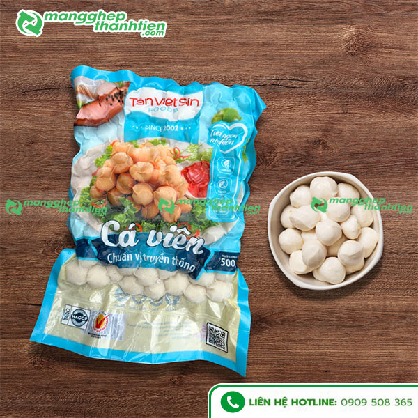 Bao b&igrave; đựng c&aacute; vi&ecirc;n chất lượng cao, bảo quản tươi ngon