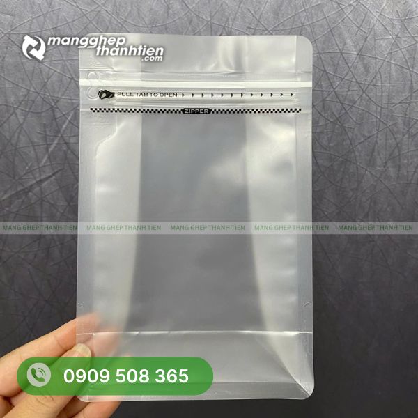 Túi zipper có khóa kéo – đóng mở dễ dàng, kín khí