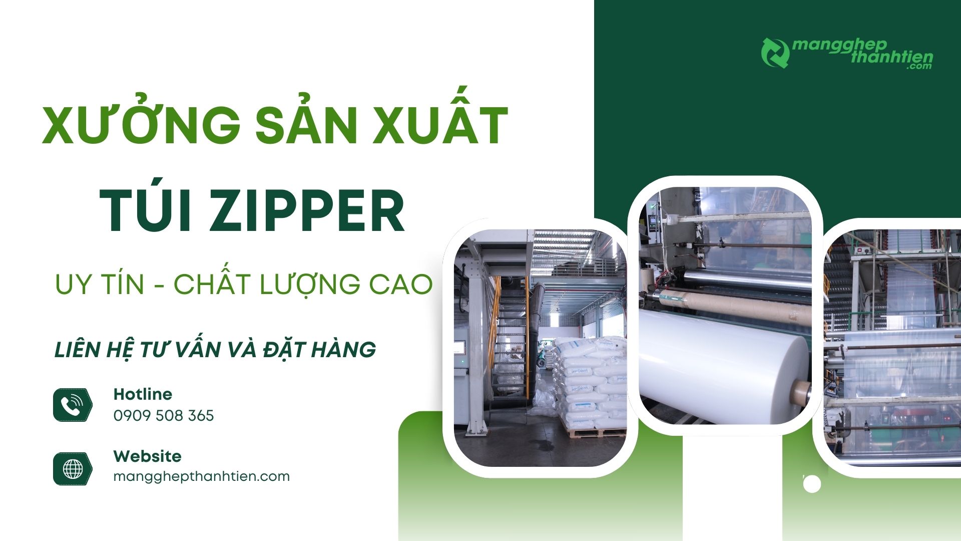 Xưởng sản xuất túi zipper uy tín, chất lượng cao tại TPHCM