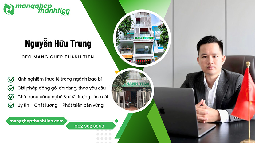 Nguyễn Hữu Trung &ndash; Founder v&agrave; CEO M&agrave;ng Gh&eacute;p Th&agrave;nh Tiến